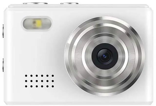 Main image of Mini Camera True 720P 0.96" IPS Display, 12MP, Type-C Charging, Lightweight White