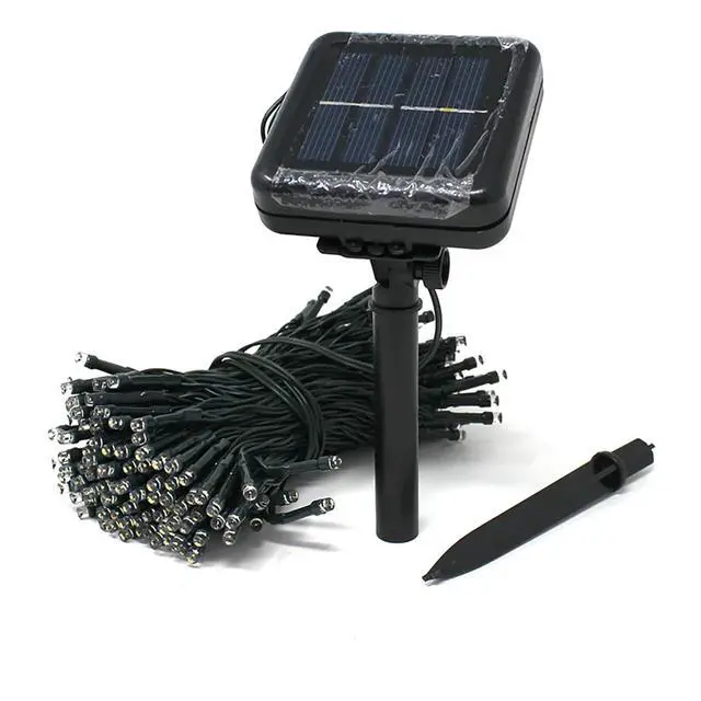 Alt view image 4 of 5 - 200 LED Solar Powered Outdoor String Light | 64 Ft Multicolor