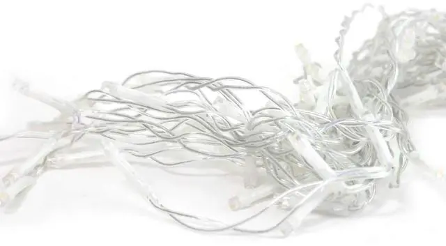 Alt view image 6 of 7 - 96 LED Solar Curtain Lights Outdoor Decorative Lighting