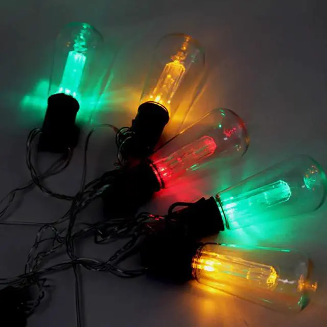 Alt view image 2 of 5 - 10 LED Multicolor Solar String Light