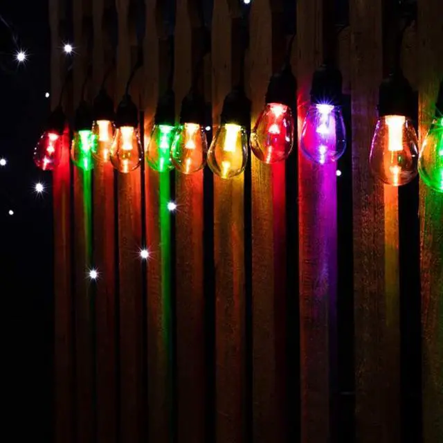 Alt view image 4 of 5 - 10 LED Multicolor Solar String Light