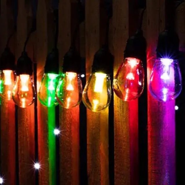 Alt view image 5 of 5 - 10 LED Multicolor Solar String Light