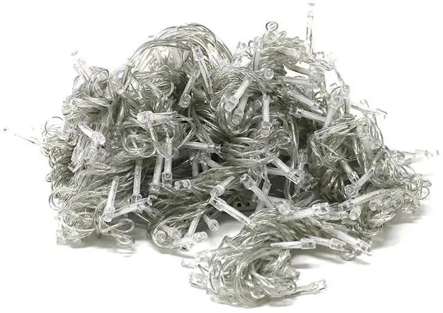 Alt view image 2 of 5 - 200 LED Curtain Light Warm White Decorative String Lights for Home and Celebration Styling