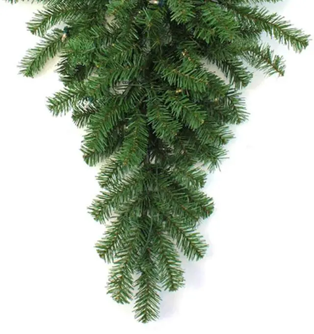 Alt view image 3 of 5 - 36" Prelit Classic Pine Teardrop - Warm White LED, Battery Operated