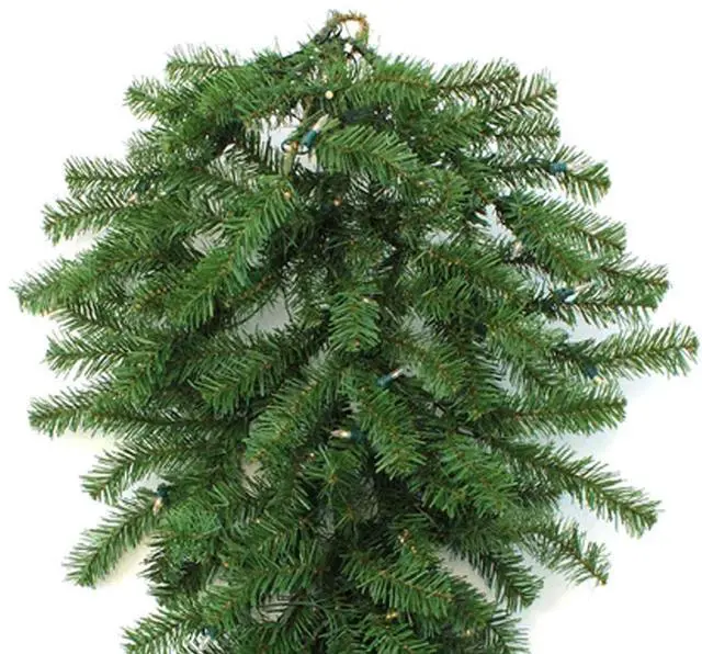 Alt view image 2 of 5 - 36" Prelit Classic Pine Teardrop - Warm White LED, Battery Operated