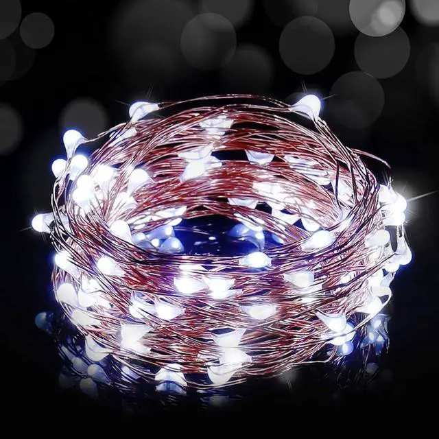 Alt view image 4 of 5 - 20 LED Mini String Lights Battery Operated