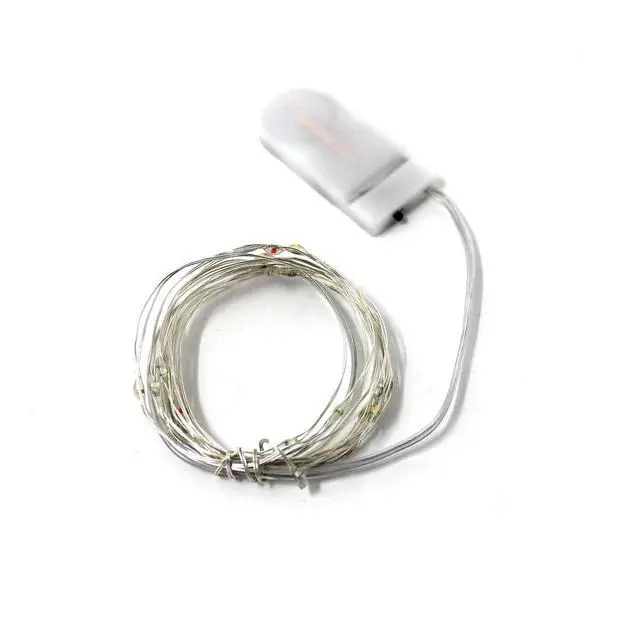 Alt view image 5 of 5 - 20 LED Mini String Lights Battery Operated Multi-Color