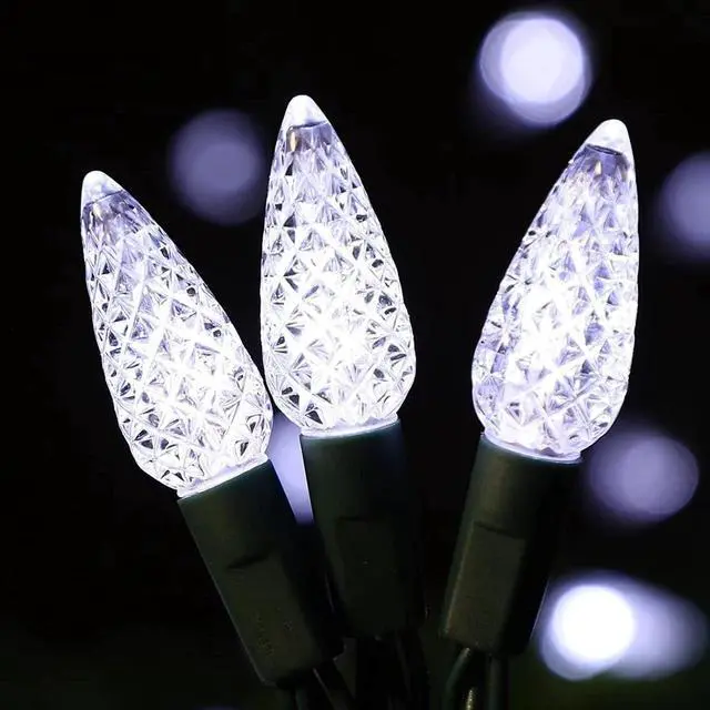 Main image of 10 LED Christmas Light Set White, Indoor