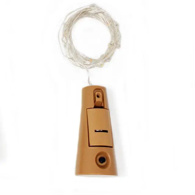 Alt view image 5 of 5 - 20 LED Large Cork Bottle Lights Battery Operated 50 Pc