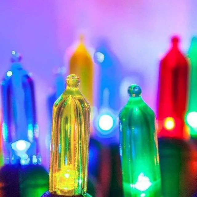 Alt view image 3 of 7 - 20 LED M5 Lights Multicolor Indoor Battery Operated