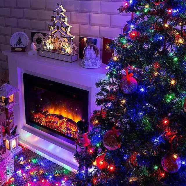 Alt view image 2 of 7 - 20 LED M5 Lights Multicolor Indoor Battery Operated