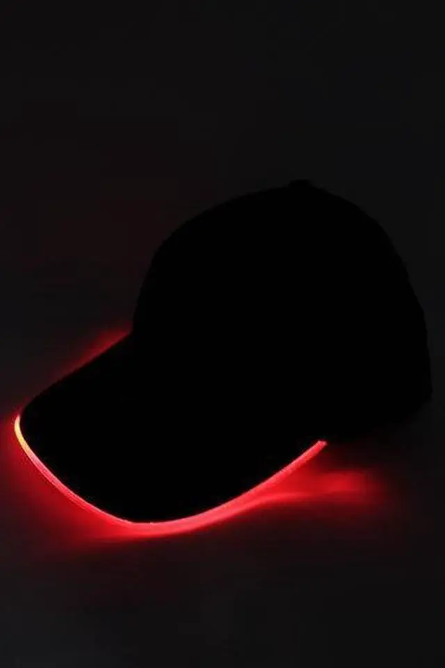 Main image of Night Runner LED Glow Hat Red