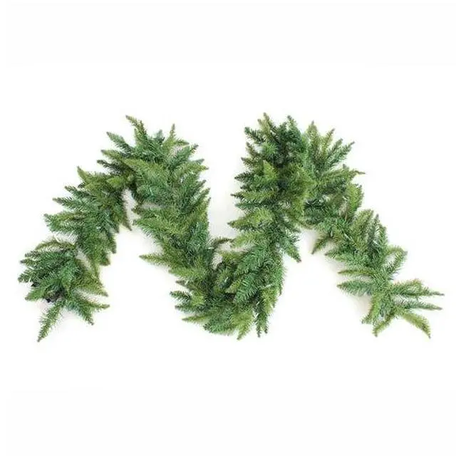 Main image of 9 Inch x 12 Foot Pre-Lit Northern Pine Garland with Timer