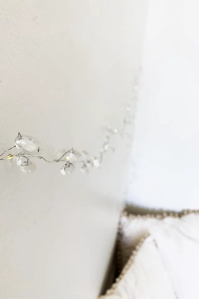 Alt view image 3 of 5 - 40 LED Crystal Gem Stone Fairy String Lights