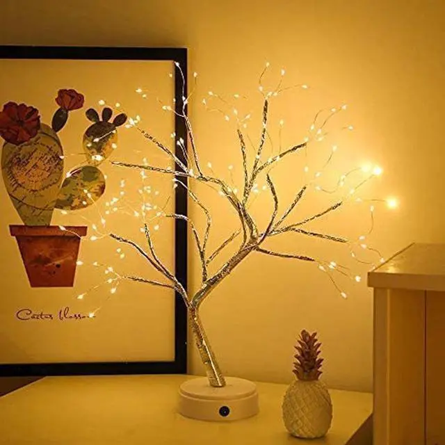 Alt view image 2 of 3 - 20 Inch 60 LED Tree Lights Battery Operated Warm White