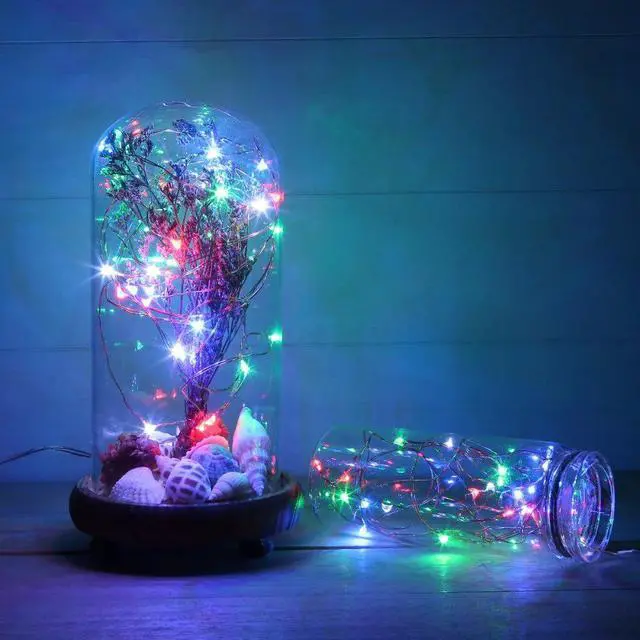 Main image of 20 LED Mini String Lights Battery Operated Decorative Fairy Lights