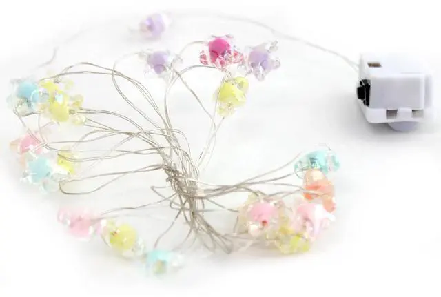 Alt view image 2 of 3 - String Lights Hearts Warm White