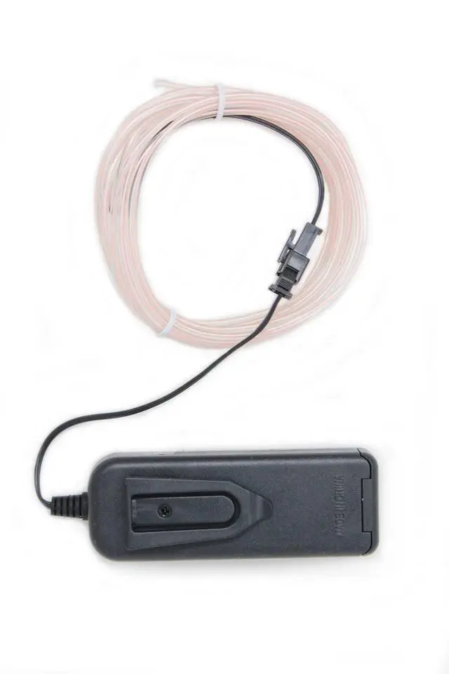 Alt view image 4 of 4 - 9' Neon String Light Battery Operated Pink