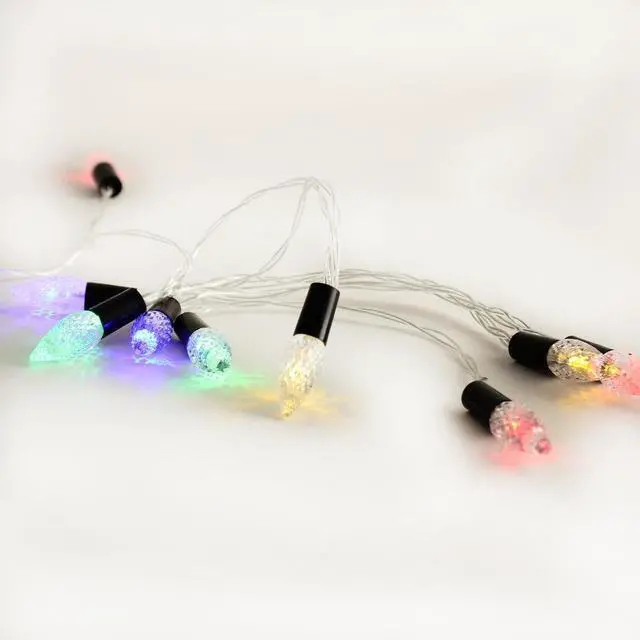 Main image of 10 LED Light Set with Christmas Reflector Indoor, Multicolor