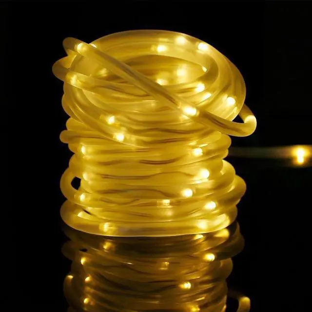 Alt view image 3 of 3 - 20 LED Tube String Light Battery Operated, Warm White