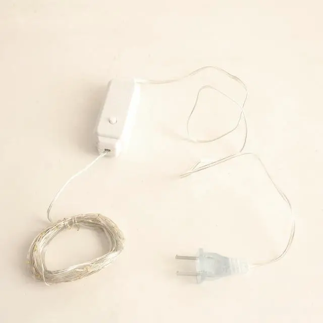 Main image of 50 LED Copper Wire String Lights Warm White, Battery Operated