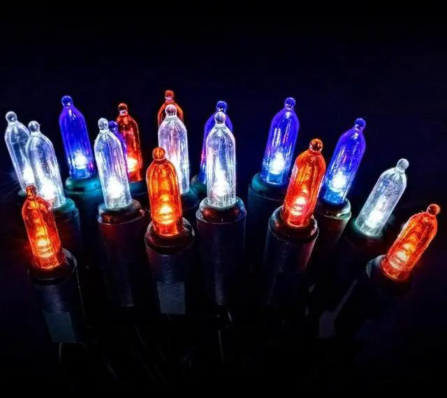 Main image of 20 LED M5 String Lights Clear Wire, Battery Operated, Indoor Use
