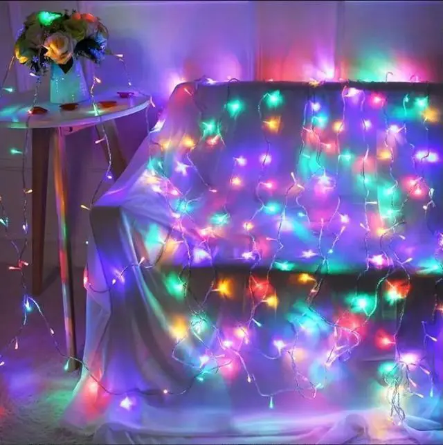Main image of 100 LED Super Bright String Lights, Multicolor