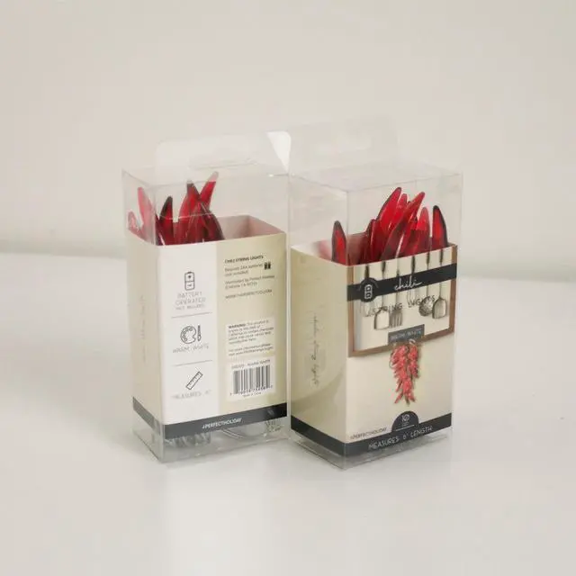 Alt view image 6 of 7 - 10 LED Warm White Chili Pepper String Lights Battery Operated