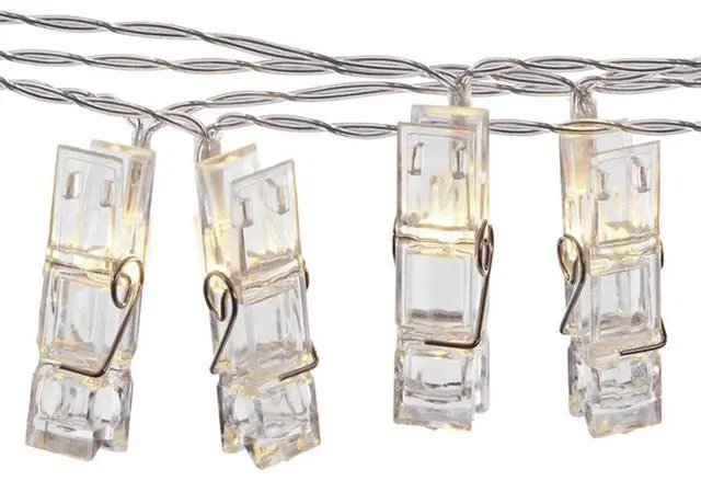 Alt view image 2 of 3 - 20 LED Photo Clip String Light USB Plug