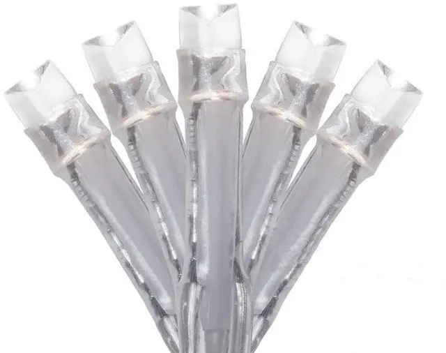 Alt view image 2 of 2 - 200 LED Clear Cable Multifunction String Lights Plug In Multicolour