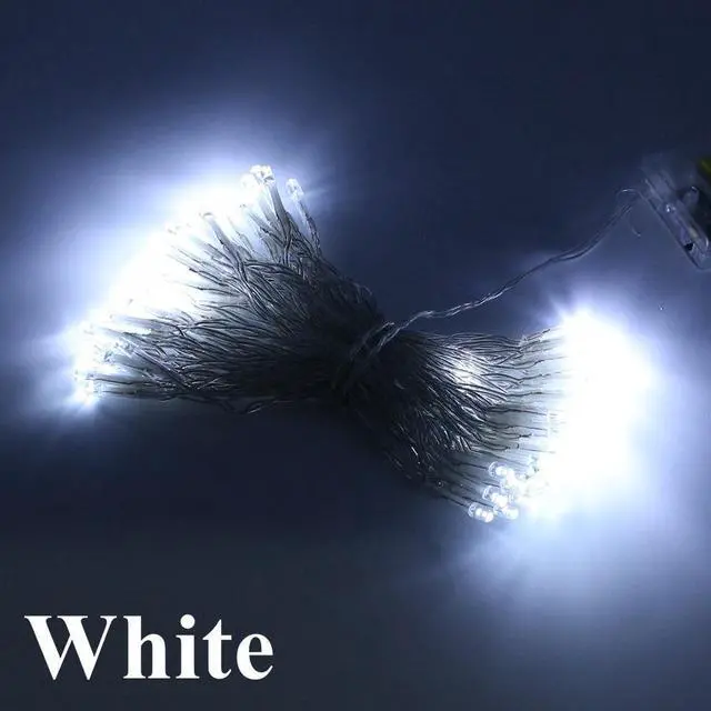 Main image of 100 LED Clear Cable String Lights Battery Operated