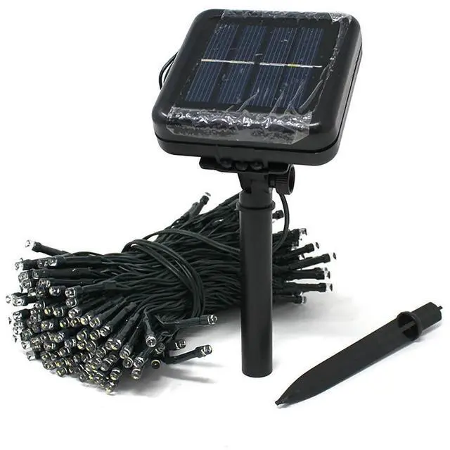 Alt view image 2 of 3 - 200 LED Solar Powered Outdoor String Light