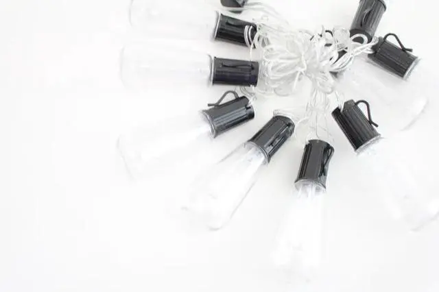 Alt view image 4 of 4 - 10 LED Outdoor String Lights Warm White