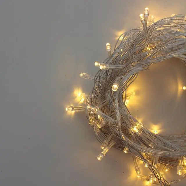 Main image of 110 LED Icicle Lights Warm White