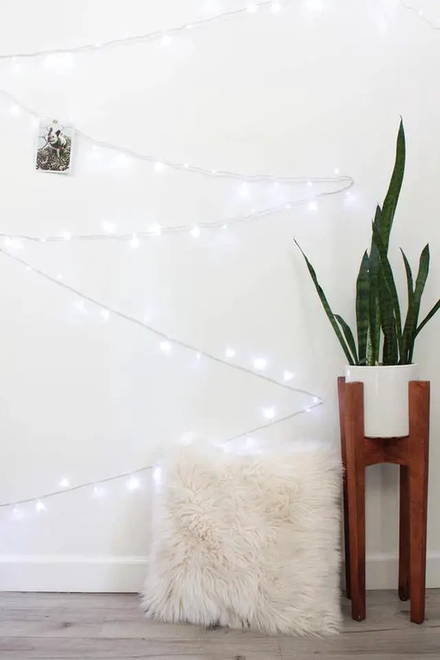 Main image of Indoor/Outdoor 300 LED String Lights with Flexible Clear Wire