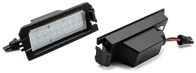 Alt view image 4 of 7 - Acaigel White Led Rear License Plate Light For Hyundai Sonata Elantra Veloster Kia K5