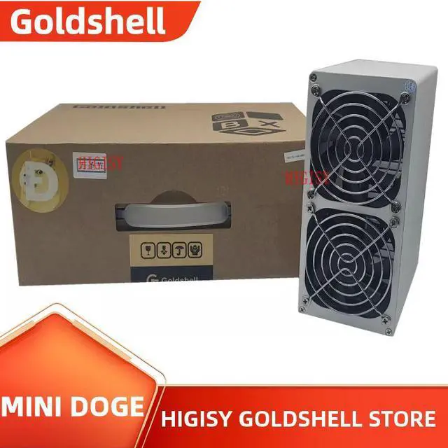 Alt view image 18 of 20 - Goldshell Mini-DOGE 185MH/S(with psu)DOGE& LTC Mining Machine Low noise Small&simple Home Mining Home Riching