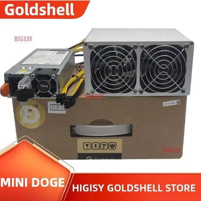 Alt view image 20 of 20 - Goldshell Mini-DOGE 185MH/S(with psu)DOGE& LTC Mining Machine Low noise Small&simple Home Mining Home Riching