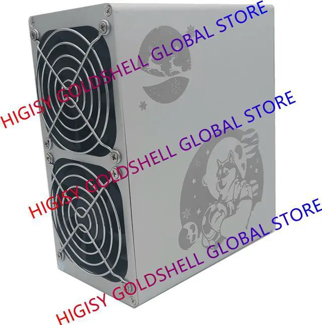 Alt view image 10 of 12 - Goldshell Mini-DOGE 185MH/S Simple Mining Machine LTC&DOGE 233W Low Noise Miner Small Home Riching(with 300W Power Cord)