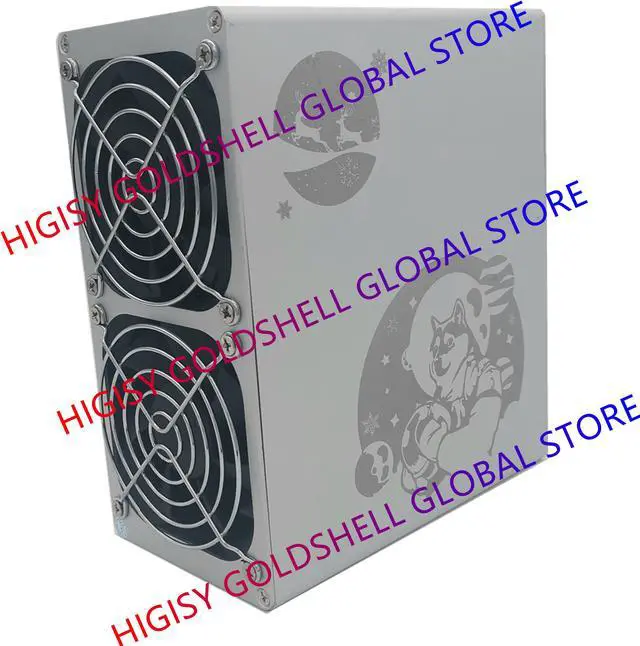 Alt view image 7 of 13 - Goldshell Mini-DOGE PRO 205MH/S DOGE& LTC Mining Machine Low noise Small&simple Home Mining Home Riching