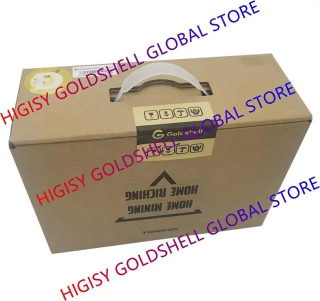 Alt view image 6 of 13 - Goldshell Mini-DOGE PRO 205MH/S DOGE& LTC Mining Machine Low noise Small&simple Home Mining Home Riching