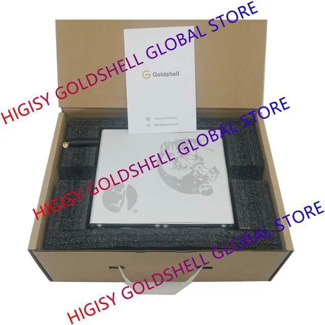 Alt view image 6 of 12 - Goldshell Mini-DOGE 185MH/S Simple Mining Machine LTC&DOGE 233W Low Noise Miner Small Home Riching(with 300W Power Cord)