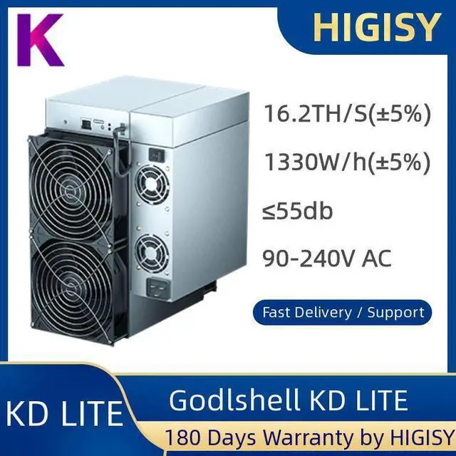 Alt view image 2 of 2 - Goldshell KD Lite - 16.2 Th/s, NEW, Bitcoin Mining Machine, BTC Asic Miner, American Support and Service+12 Month Warranty & US SELLER