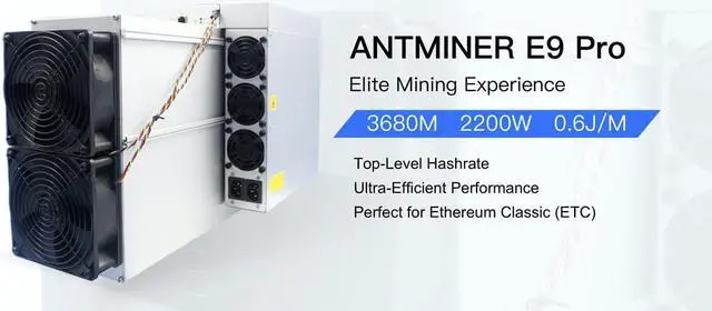 Alt view image 2 of 5 - new stock Bitmain Antminer ETC miner E9 PRO hashrate 3680MH/S bitmain etc miner e9pro sold by Higisy