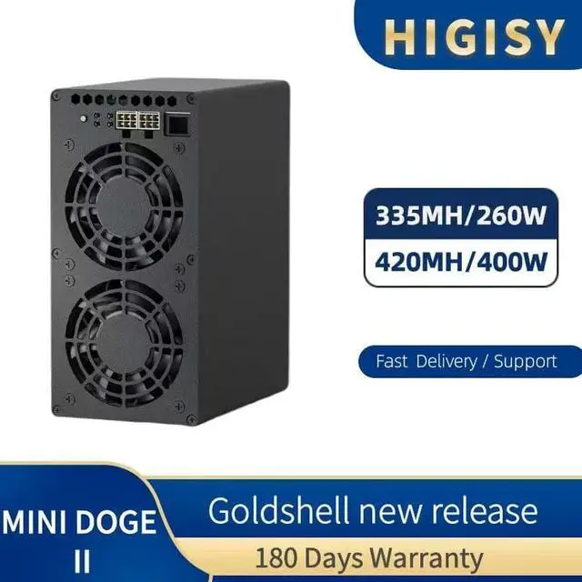 Main image of New stocks mini doge 2 miner with psu 420MHS support ltc coin doge coin miner mini doge II LTC doge miner