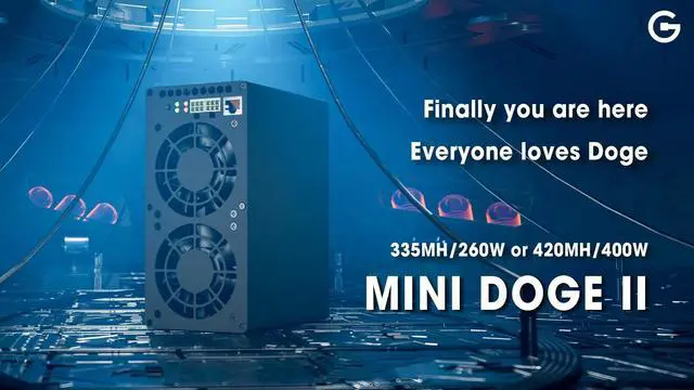 Alt view image 5 of 6 - New stocks mini doge 2 miner with psu 420MHS support ltc coin doge coin miner mini doge II LTC doge miner