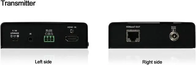 Alt view image 4 of 17 - IOGEAR HDBaseT-Lite Extender with POH (TAA) HDMI Cable (GVE340)