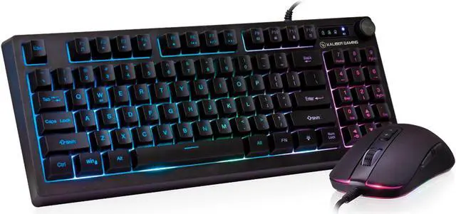 Alt view image 3 of 5 - Kaliber Gaming KORONA KORE II Compact Keyboard Combo GKM601