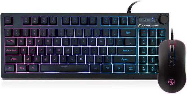 Alt view image 2 of 5 - Kaliber Gaming KORONA KORE II Compact Keyboard Combo GKM601