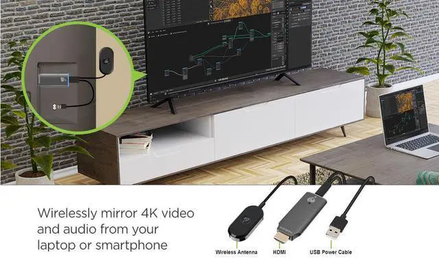 Alt view image 18 of 20 - IOGEAR Mini Wireless 4K HDMI® Screen Sharing Adapter